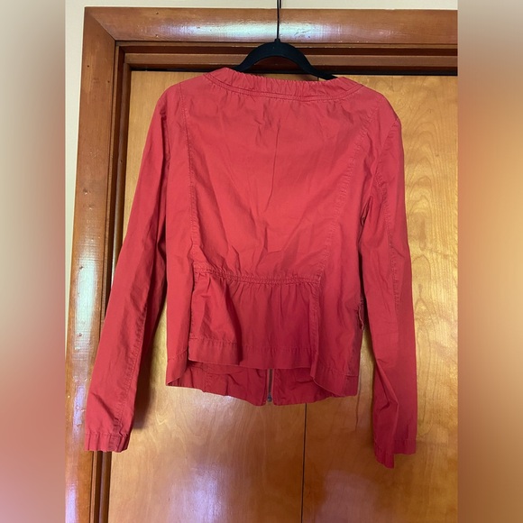 EUC Ann Taylor Loft zip up top - Picture 2 of 5